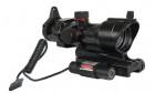 ACM ACOG Style Red Dot Sight with Laser Module